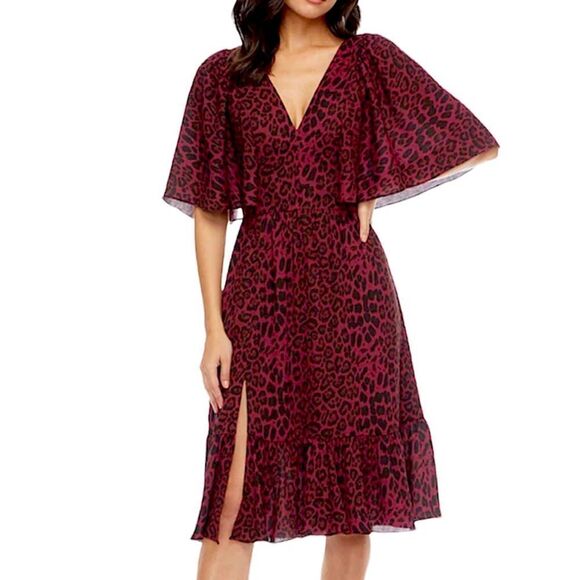 Dress the Population Leopard Dress - Picture 6 of 7